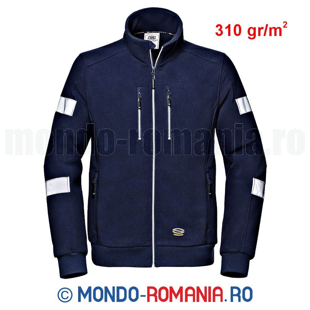  Jacheta din polar termoizolant - COMFORT FLEECE bleumarin